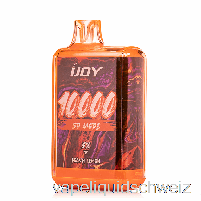 Ijoy Bar SD10000 Einweg-Peach-Lemon-Vape Schweiz